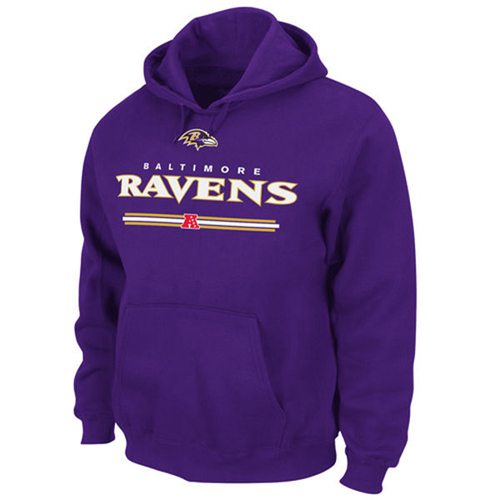 Baltimore Ravens Critical Victory VI Hoodie Purple - Click Image to Close